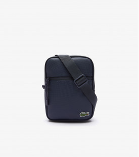Чоловіча сумка Lacoste темно-синього кольору (small size)