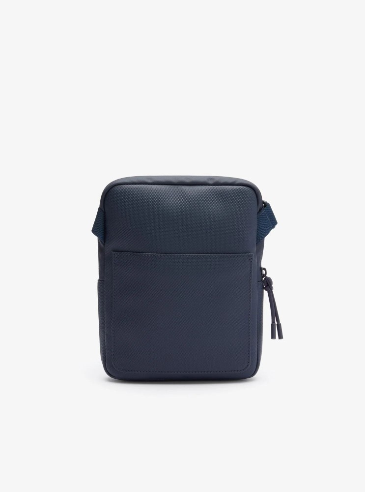 Чоловіча сумка Lacoste темно-синього кольору (medium size)