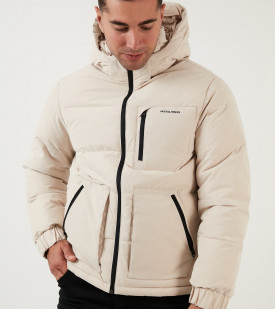 Чоловіча куртка Jack&Jones бежевого кольору