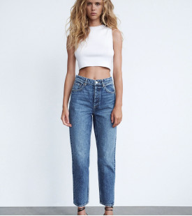 Жіночі джинси Zara High-Rise straight