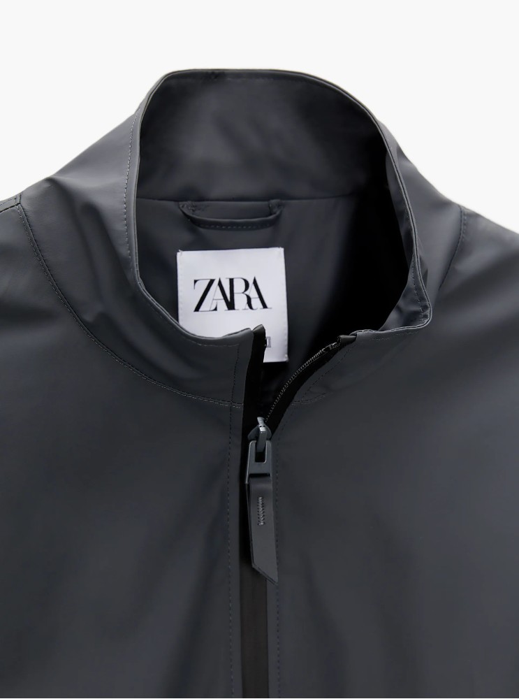 Вітровка Zara темно-сіра