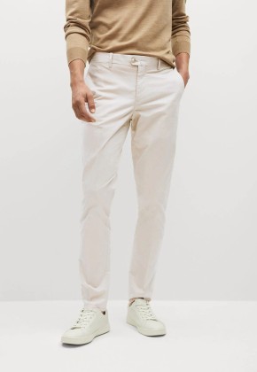 Чоловічі брюки Mango slim fit chinos