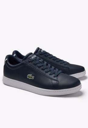 Чоловічі кросівки Lacoste Carnaby Evo синього кольору